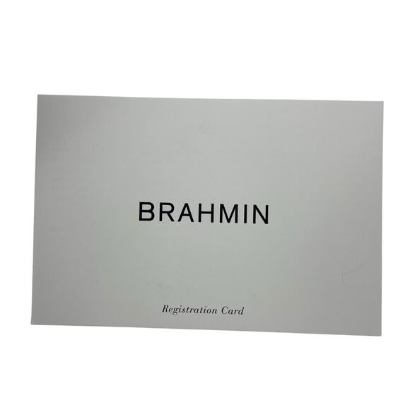 Brahmin Rosalie Leather Crossbody Bag Norcturnal Melbourne Charcoal Gray - Picture 16 of 16